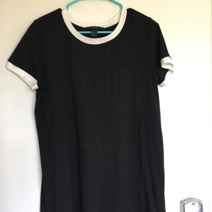 Black T-shirt Dress